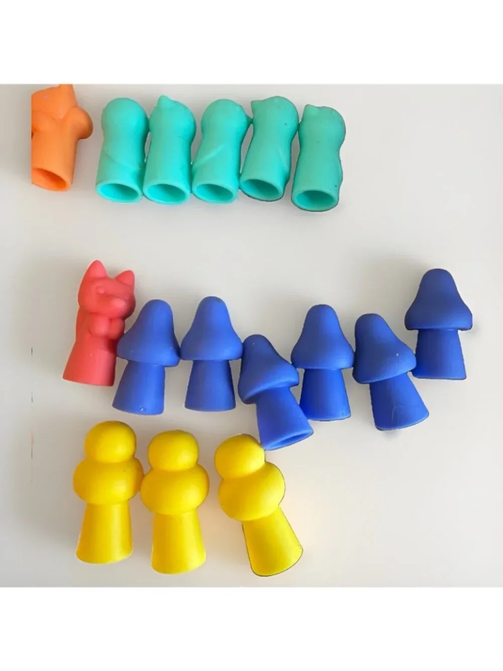 Lovevery Toy Replacement Part Montessori Math Bars & Numper Tile Counters Lot